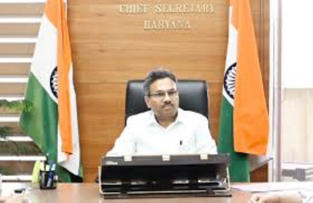 Chief Secretary given additional charge of Chief Commissioner of Haryana Right to Service Commission